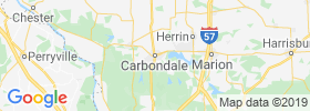 Carbondale map